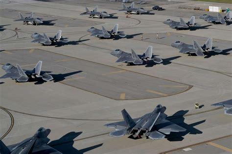 F 22 Raptors From Langley Air Force Base Virginia PICRYL Public