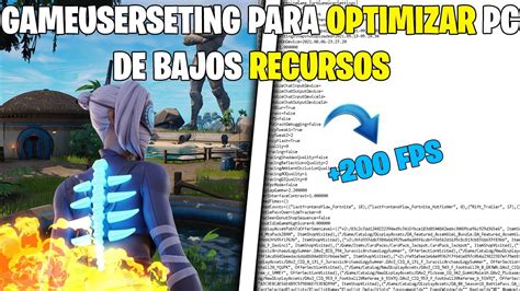 Subir Fps Fortnite En Pc Gama Baja Gameusersetting Optimizado Temp2