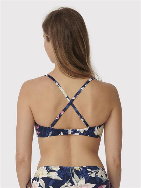 Triumph G Ra Od Bikini Botanical Leaf Granatowy Modivo Pl