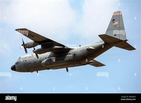 Air National Guard C 130h Hercules During Exercise Air Defender 2023 In Wunstorf Germany Stock