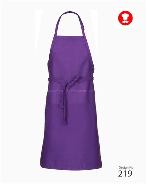 Purple Housekeeping Apron For Housekeeping & Cleaning Staff