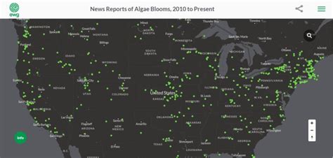 Algae Map: Nonprofit group creates map tracking algae bloom outbreaks ...