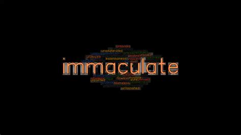 IMMACULATE: Synonyms and Related Words. What is Another Word for ...