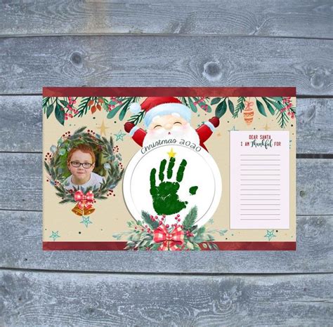 Christmas Placemat Christmas Craft For Kids Christmas Etsy