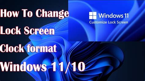 How To Change Lock Screen Clock Format In Windows 11 2022 Beebom