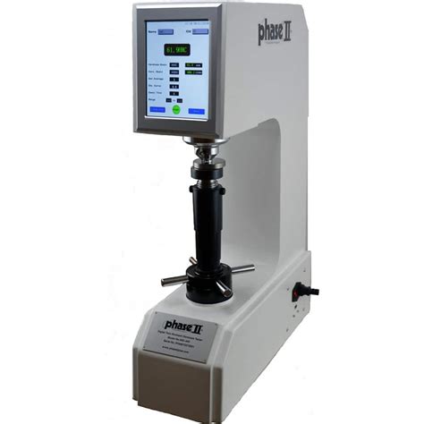 Phase Ii Bench Top Hardness Testers Scale Type Hra Hrc Hrb