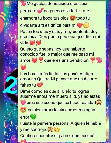 Escritos Para Tu Novio 3BF Mensajes de texto románticos Mensajes de