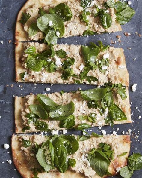 Eggplant And Herb Flatbread What S Gaby Cooking