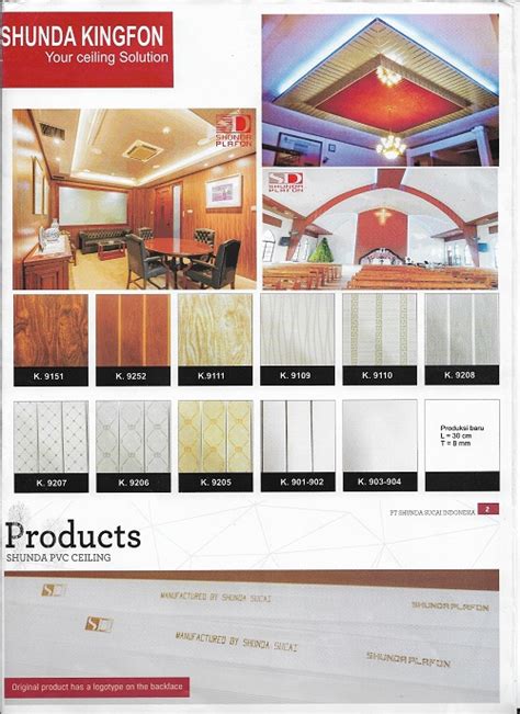 inilah katalog shunda plafon