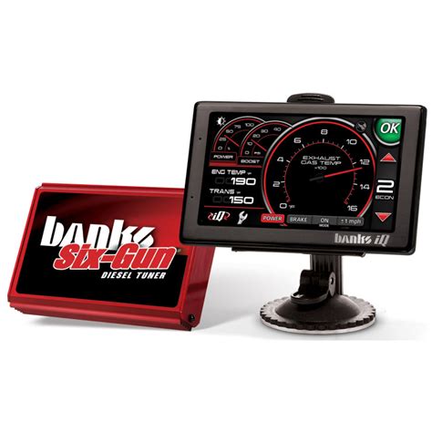 Gm 6 6l Duramax Banks Six Gun Tuner W Iq Dashboard 63729