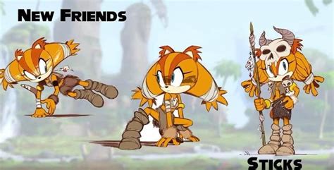 Early Sticks Concept Art For Sonic Synergy A K A Early Sonic Boom Sonic Boom Sonic Art