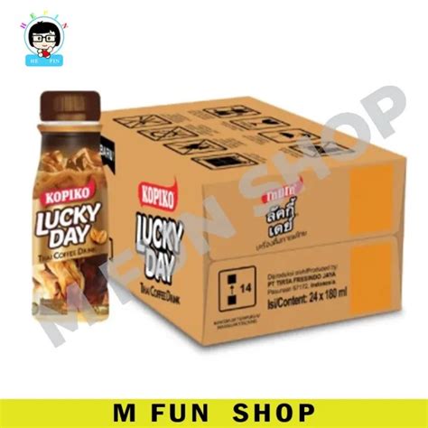 The Hottest Coffee Kopiko Lucky Day Ready To Drink Milk Coffee 1