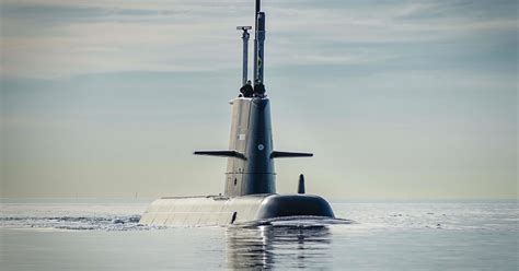 Sea Trials Commence Of Upgraded Gotland Submarine