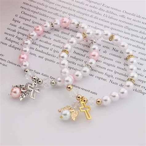 Bracelet De Bapt Me De F Te Pr Christophe Pour Fille Et Gar On Cadeau