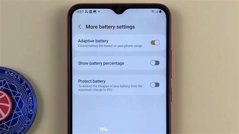 How To Optimize Battery Extend Battery Life Based On Usage On Samsung A03 Android 13 Youtube