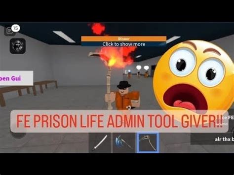 Fe Prison Life Admin Tool Giver Op Working In Hydrogen Fluxus