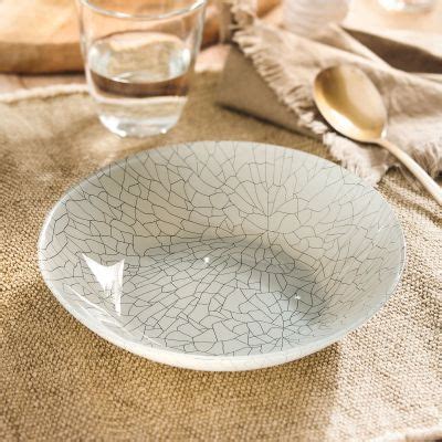 Assiette Creuse Ronde Luminarc En Verre Cm Mindy Beige Orca