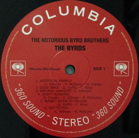 Buy The Byrds The Notorious Byrd Brothers Lp Album Re Rm 180