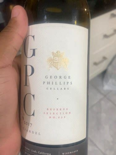 2017 George Phillips Reserve Selection No 039 Zinfandel Vivino US