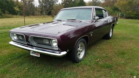 1968 Plymouth Barracuda Formula S Fastback Classic Plymouth Barracuda