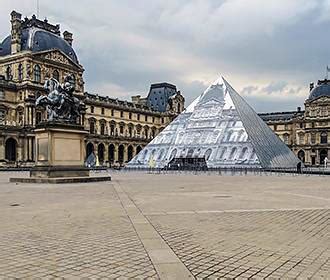 The Musee Du Louvre Museum In Paris France