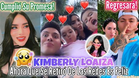 KIMBERLY LOAIZA AHORA QUE SE RETIRÓ DE LAS REDES ES FELIZ REGRESARÁ