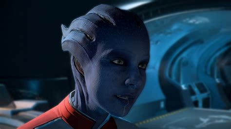 Mass Effect Andromeda Part Tempest Featuring Naked Liam Jaal Drack Peebee Cora And