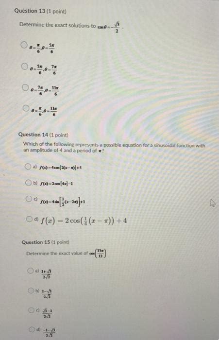 Solved Question 11 1 Point N TI Ha Which Of The Following Chegg