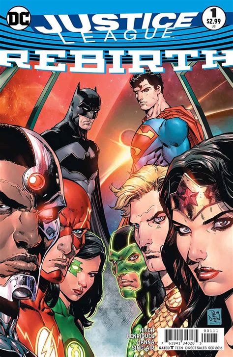 DC Comics Rebirth Spoilers Review DC Rebirths Justice League