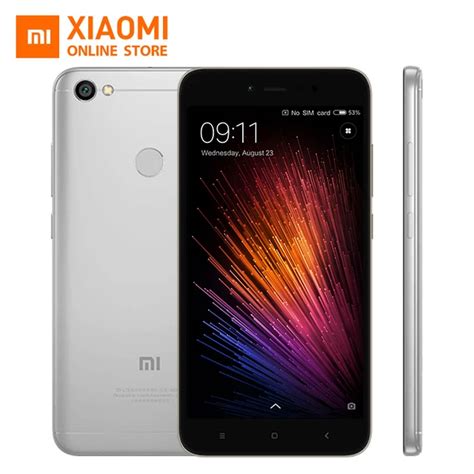 Xiaomi Redmi Note 5a 4gb 64gb Mobile Phone Snapdragon 435 Octa Core Cpu 5 5 Inch 16 0mp Front