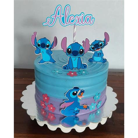 Topo Do Lilo E Stitch Topper Do Lilo E Stitch Topo De Bolo Lilo E Stitch Topper De Bolo