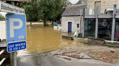 Inondations en Belgique six mois après Il reste cinq six personnes