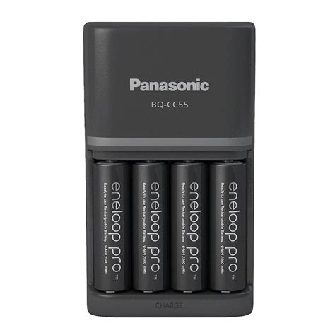 PANASONIC Eneloop pro AA KJ55HCD40E Punjač za baterije sa 4 punjive