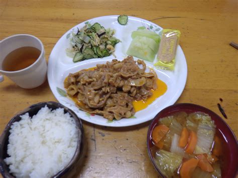 5月26日夕食 山のふるさと合宿 かじかの里学園