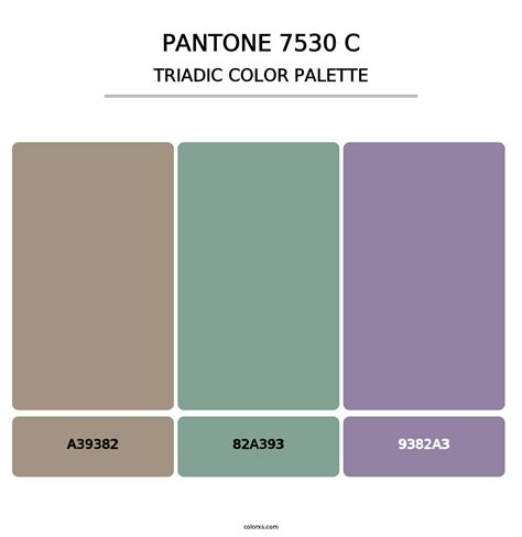 PANTONE 7530 C color palettes - colorxs.com