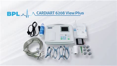 Guide For Bpl Cardiart Viewplus Channel Ecg Machine Youtube