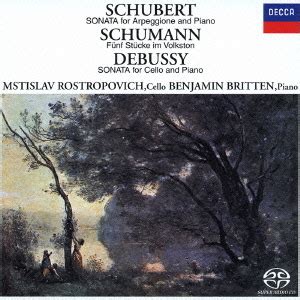 Cdjapan Schubert Arpeggione Sonata Schumann Stucke Debussy