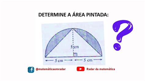 🙊determinar A área Pintada Youtube