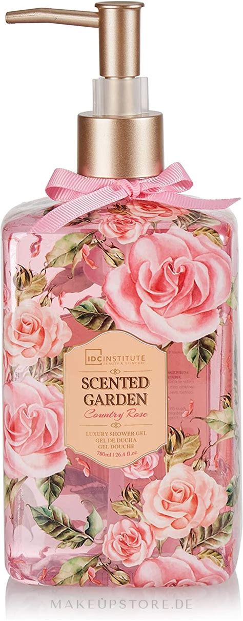 Idc Institute Scented Garden Shower Gel Country Rose Duschgel Mit