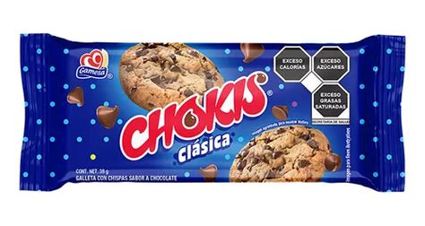 Galletas Gamesa Chokis Clásica 38g MercadoLibre