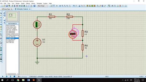 TUTORIAL MANEJO DEL PROTEUS CIRCUITO SERIE PARALELO YouTube