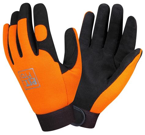 Cordova 77071 Pit Pro Synthetic Leather Palm Activity Glove Orange