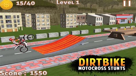 Dirt Bike Motocross Stunts 3d Xtreme Dirt Bike Stunt Mania By Black