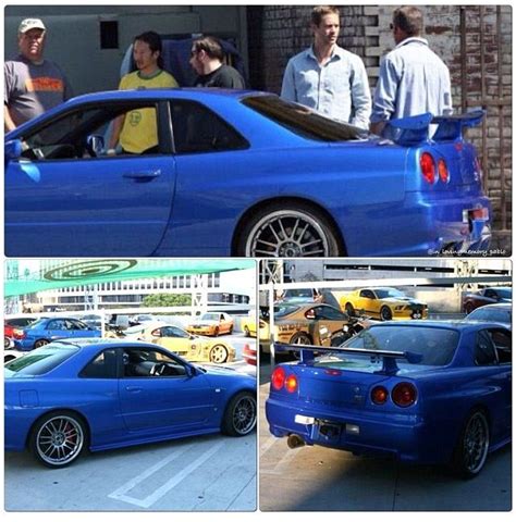 Paul Walkerbrian Oconner Nissan Skyline Gt R R34 “the Legend” Paul Walker Paul Walker