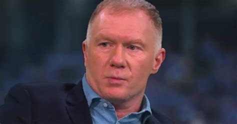 Paul Scholes Doesn T Split Hairs With Sweary Four Word Man Utd Verdict