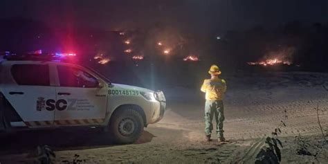 En Santa Cruz Hay Tres Incendios Forestales Activos Y Siete Municipios