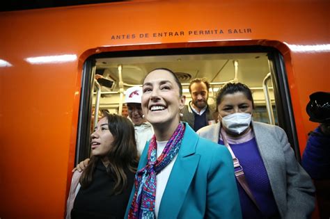 La Jornada Rechaza Claudia Sheinbaum Intención De Militarizar El Metro