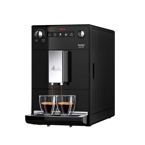 Melitta PURISTA Automatic Espresso Coffee Machine with Grinder Black ...