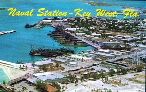 Florida Memory Aerial View Of The Naval Station In Key West Key