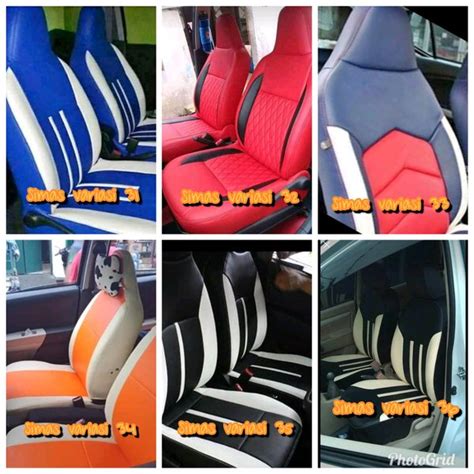 Jual Sarung Jok Mobil Sigra Modifikasi Warna Mbtech Camaro Free Stir